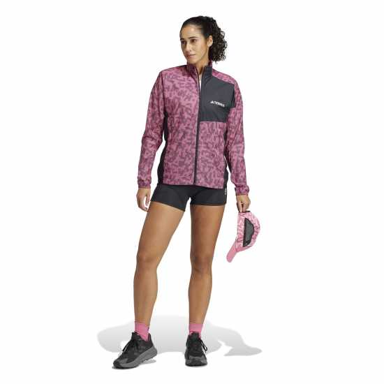 Adidas Дамско Яке Terrex Trail Running Wind Jacket Womens  Дамски якета и палта