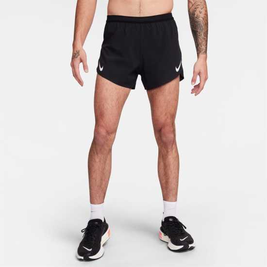 Aeroswift Men's Dri-fit Adv 4 Brief-lined Running Shorts  Мъжко облекло за едри хора