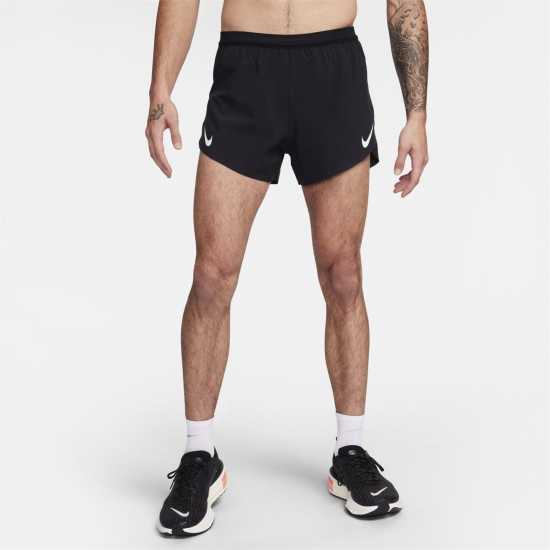Мъжки дрехи за бягане Nike AeroSwift Men's Dri-FIT ADV Shorts Черно/Сметана Бяло Nike AeroSwift Men's Dri-FIT ADV Shorts Черно/Сметана Бяло Мъжки дрехи за бягане
