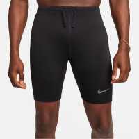 Fast Men's Dri-fit Brief-lined Running 1/2-length Tights