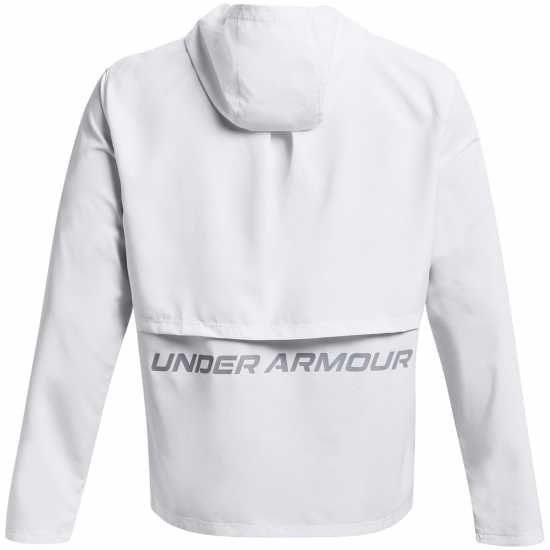 Under Armour Яке С Качулка Storm Run Hooded Jacket Бяло 