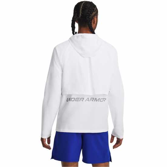 Under Armour Яке С Качулка Storm Run Hooded Jacket Бяло 