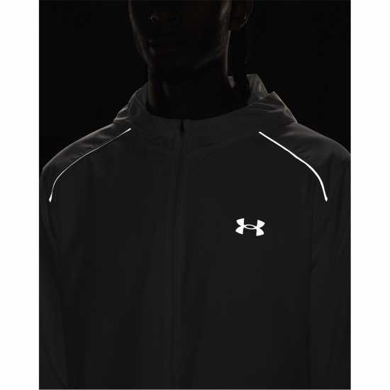 Under Armour Яке С Качулка Storm Run Hooded Jacket Бяло 