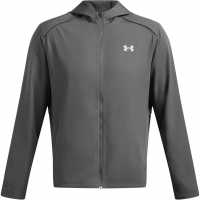 Under Armour Яке С Качулка Storm Run Hooded Jacket Gray Мъжки якета и палта