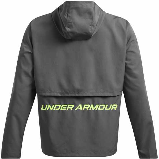 Under Armour Яке С Качулка Storm Run Hooded Jacket Gray Мъжки якета и палта