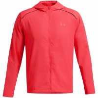 Under Armour Яке С Качулка Storm Run Hooded Jacket Red Мъжки якета и палта