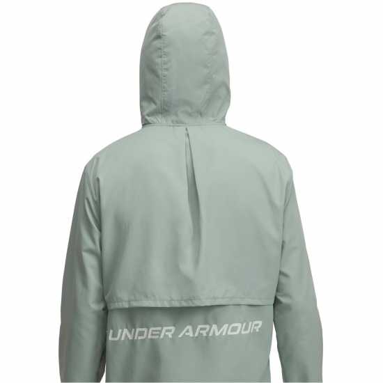 Under Armour Men's  Storm Run Water And Wind Resistant Performance Running Jacket Green 