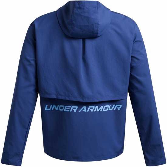 Under Armour Яке С Качулка Storm Run Hooded Jacket Синьо Мъжки якета и палта