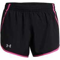 Fly By 3'' Shorts Blk Pink Rflct Дамски клинове за фитнес