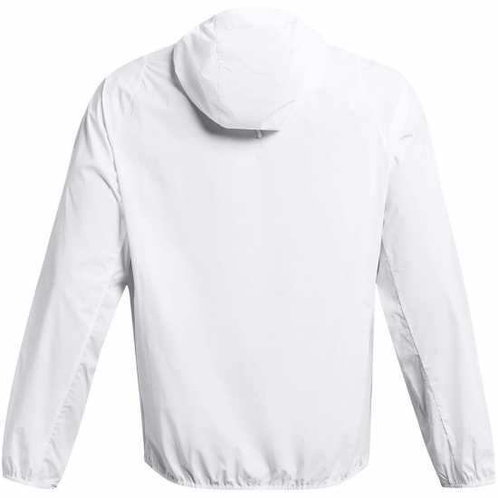 Under Armour Мъжко Яке Launch Lightwweight Jacket Mens White/Grey Мъжки якета и палта