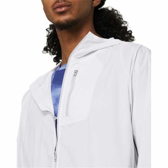 Under Armour Мъжко Яке Launch Lightwweight Jacket Mens White/Grey Мъжки якета и палта