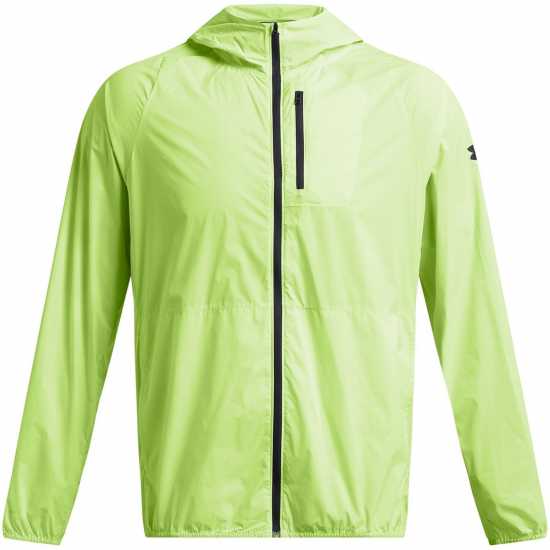 Under Armour Мъжко Яке Launch Lightwweight Jacket Mens Green Мъжки якета и палта