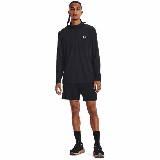 Under Armour Мъжко Горнище За Бягане Armour Ua Seamless Stride Quarter Zip Running Top Mens Under Armour Мъжко Горнище За Бягане Armour Ua Seamless Stride Quarter Zip Running Top Mens