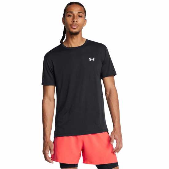Under Armour Мъжка Риза Launch Camo Running T-Shirt Mens  Мъжки дрехи за бягане