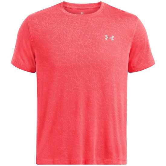 Under Armour Мъжка Риза Launch Camo Running T-Shirt Mens Racer Red Мъжки дрехи за бягане