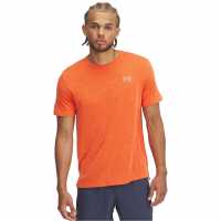 Under Armour Men's Launch Camo Short-Sleeve Performance Top Оранжево