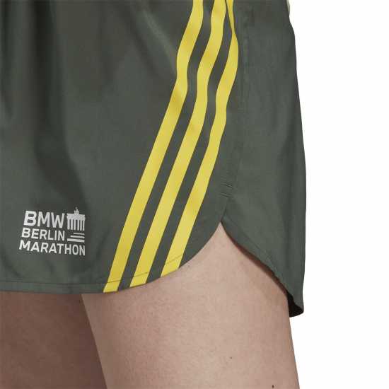 Adidas Дамски Шорти Berlin Marathon 2022 Run Icons 3-Stripes Running Shorts Womens  Дамски клинове за фитнес
