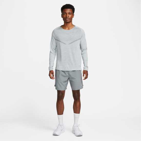 Nike Мъжки Шорти 7In Challenge Shorts Mens Димно сиво Мъжки дрехи за бягане