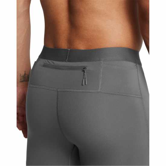 Мъжки дрехи за бягане Under Armour Мъжки Клин За Бягане Armour Ua Launch Elite Cw Tights Running Tight Mens Grey Under Armour Мъжки Клин За Бягане Armour Ua Launch Elite Cw Tights Running Tight Mens Grey Мъжки дрехи за бягане