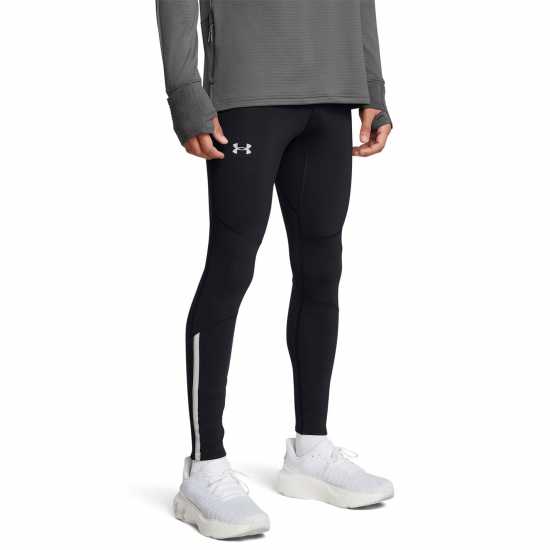 Under Armour Мъжки Клин За Бягане Armour Ua Launch Elite Cw Tights Running Tight Mens Черно Мъжки дрехи за бягане