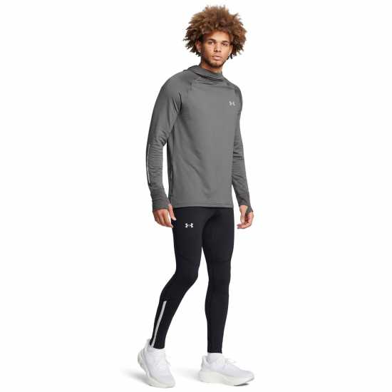 Under Armour Мъжки Клин За Бягане Armour Ua Launch Elite Cw Tights Running Tight Mens Черно Мъжки дрехи за бягане
