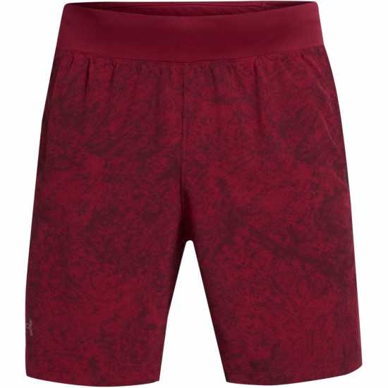 Under Armour Armour Ua Launch Pro 7'' Printed Shorts Running Short Mens Red Мъжки дрехи за бягане