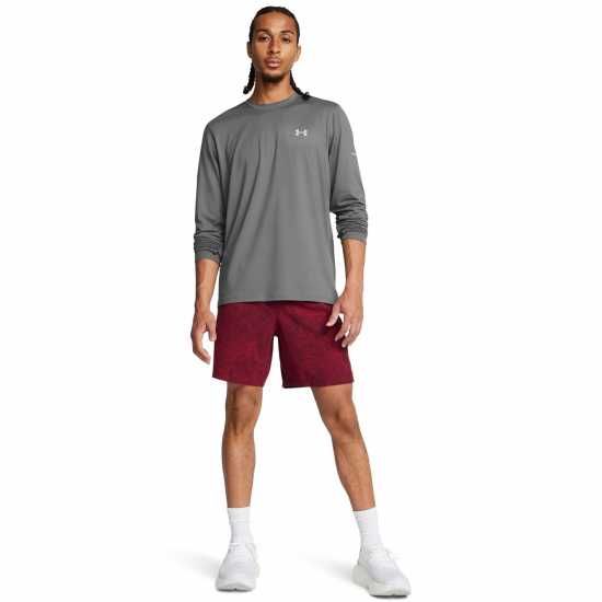 Under Armour Armour Ua Launch Pro 7'' Printed Shorts Running Short Mens Red Мъжки дрехи за бягане