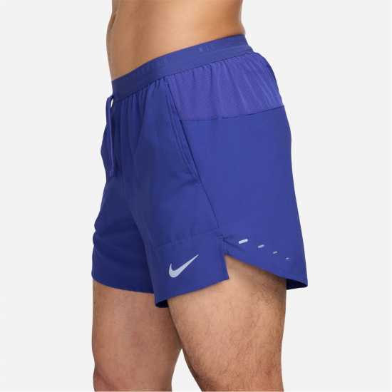 Nike Спортни Шорти Stride 5In Performance Shorts Mens Lapis Blue Nike Спортни Шорти Stride 5In Performance Shorts Mens Lapis Blue