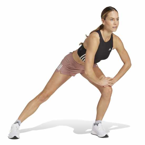 Adidas Дамски Шорти Own The Run Shorts Womens Топла глина Дамски клинове за фитнес