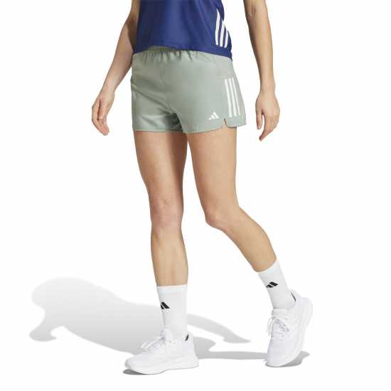 Дамски клинове за фитнес Adidas Дамски Шорти Own The Run Shorts Womens Сребърно зелено Adidas Дамски Шорти Own The Run Shorts Womens Сребърно зелено Дамски клинове за фитнес