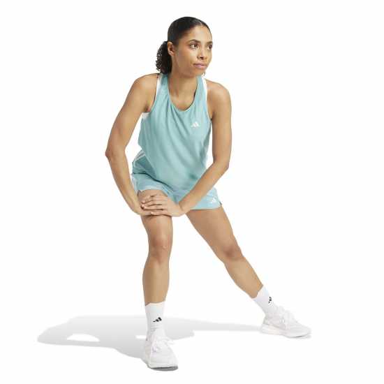 Adidas Дамски Шорти Own The Run Shorts Womens Mint Ton Дамски клинове за фитнес