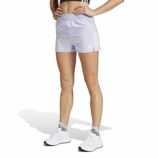 Adidas Дамски Шорти Own The Run Shorts Womens Виолетов оттенък Дамски клинове за фитнес