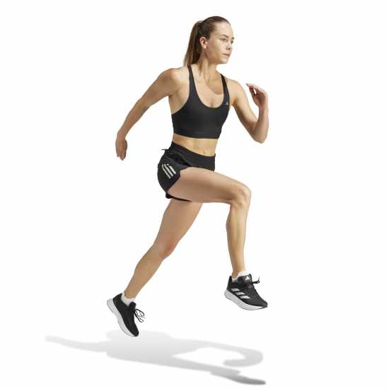Adidas Дамски Шорти Own The Run Shorts Womens Черно Дамски клинове за фитнес