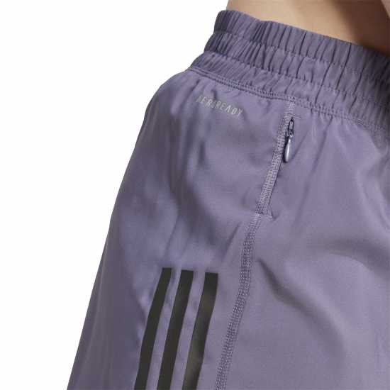 Adidas Дамски Шорти Own The Run Shorts Womens violet Дамски клинове за фитнес