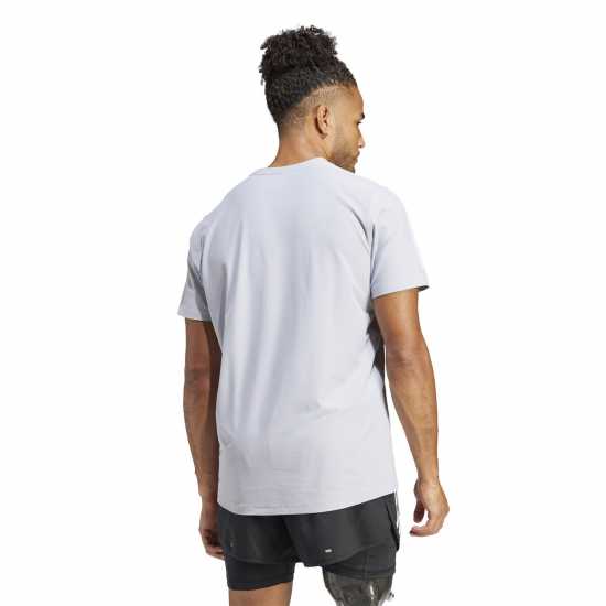 Мъжки дрехи за бягане Adidas Мъжка Риза Own The Run T-Shirt Mens Хало Сребърно Adidas Мъжка Риза Own The Run T-Shirt Mens Хало Сребърно Мъжки дрехи за бягане