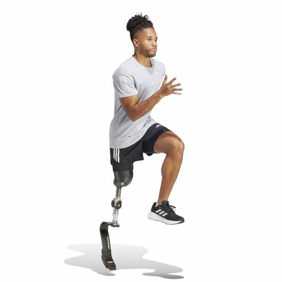 Мъжки дрехи за бягане Adidas Мъжка Риза Own The Run T-Shirt Mens Хало Сребърно Adidas Мъжка Риза Own The Run T-Shirt Mens Хало Сребърно Мъжки дрехи за бягане