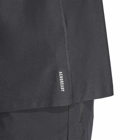 Adidas Мъжка Риза Own The Run T-Shirt Mens Черно Мъжки дрехи за бягане