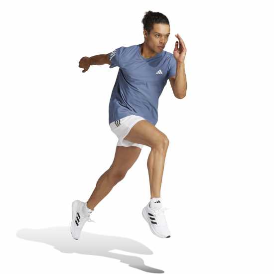Adidas Мъжка Риза Own The Run T-Shirt Mens Мастило Мъжки дрехи за бягане