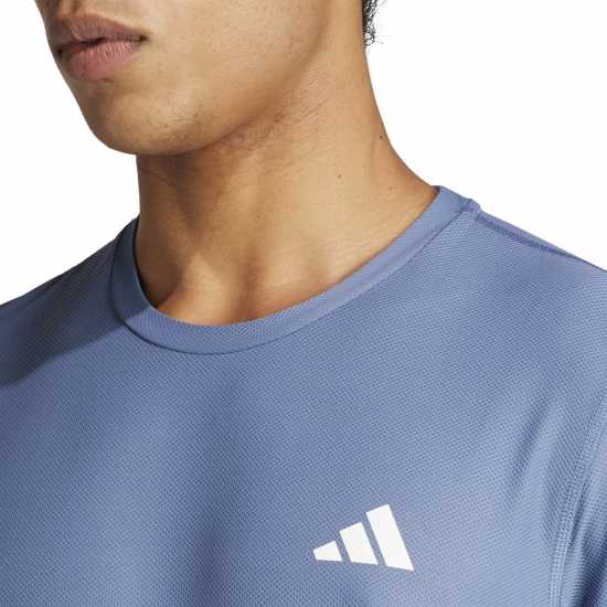 Adidas Мъжка Риза Own The Run T-Shirt Mens Мастило Мъжки дрехи за бягане