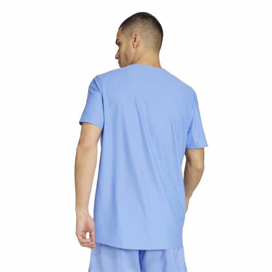 Мъжки дрехи за бягане Adidas Мъжка Риза Own The Run T-Shirt Mens Blue Fusion Adidas Мъжка Риза Own The Run T-Shirt Mens Blue Fusion Мъжки дрехи за бягане