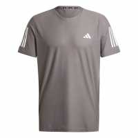 Adidas Мъжка Риза Own The Run T-Shirt Mens Charcoal 