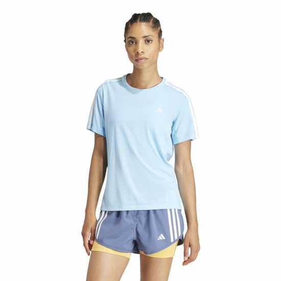 Adidas Own The Run Three-Stripe T-Shirt Womens  Атлетика