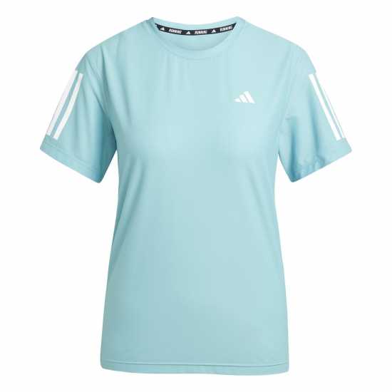 Adidas Own The Run T-Shirt Womens Mint Ton Дамски дрехи за бягане
