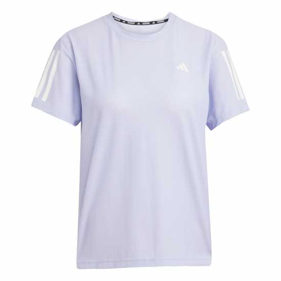 Adidas Own The Run T-Shirt Womens Виолетов оттенък Атлетика