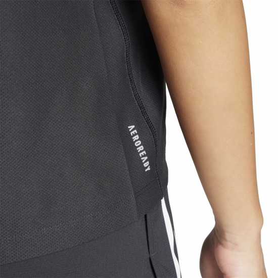 Adidas Own The Run T-Shirt Womens Черно Атлетика