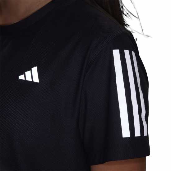 Adidas Own The Run T-Shirt Womens Черно Атлетика