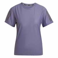 Adidas Own The Run T-Shirt Womens violet Дамски дрехи за бягане