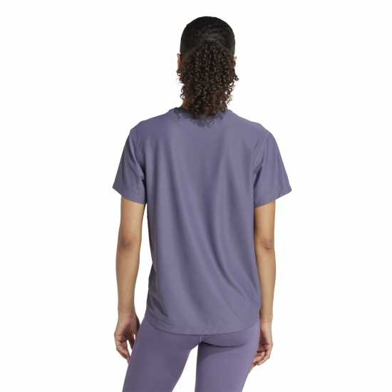 Adidas Own The Run T-Shirt Womens violet Дамски дрехи за бягане