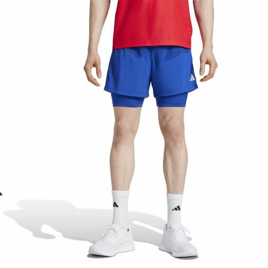Атлетика Adidas Мъжки Шорти За Бягане Own The Run 2-In-1 Running Shorts Mens Кралско синьо Adidas Мъжки Шорти За Бягане Own The Run 2-In-1 Running Shorts Mens Кралско синьо Атлетика