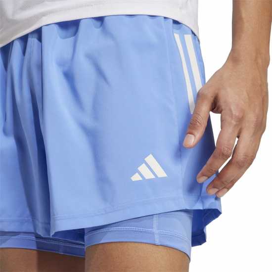 Мъжки дрехи за бягане Adidas Мъжки Шорти За Бягане Own The Run 2-In-1 Running Shorts Mens Blue Fusion Adidas Мъжки Шорти За Бягане Own The Run 2-In-1 Running Shorts Mens Blue Fusion Мъжки дрехи за бягане